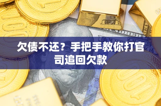 武汉欠债不还？手把手教你打官司追回欠款