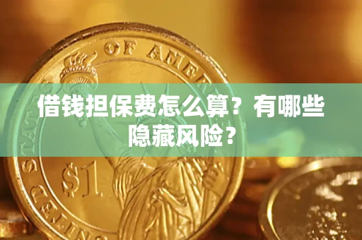 武汉借钱担保费怎么算？有哪些隐藏风险？