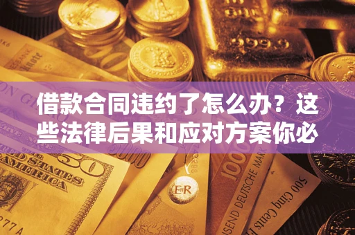 武汉借款合同违约了怎么办？这些法律后果和应对方案你必须知道