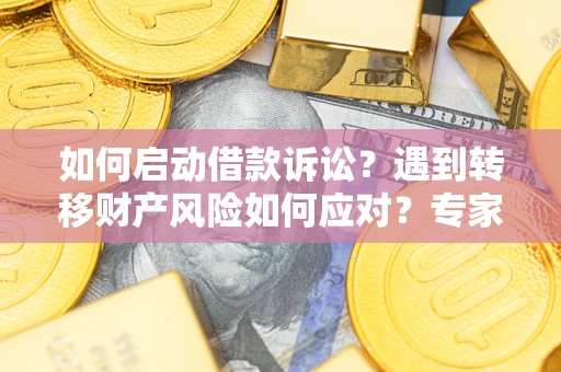 武汉如何启动借款诉讼？遇到转移财产风险如何应对？专家解局支招