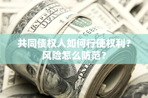 武汉共同债权人如何行使权利？风险怎么防范？