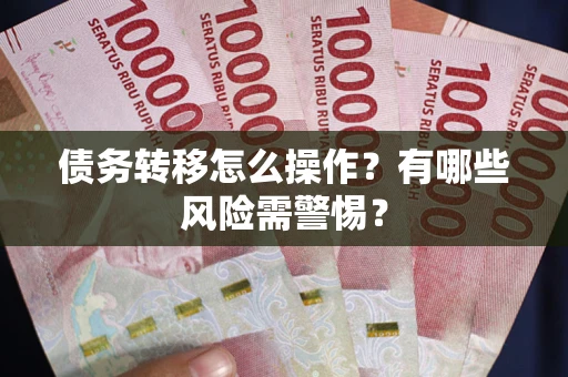 武汉债务转移怎么操作？有哪些风险需警惕？