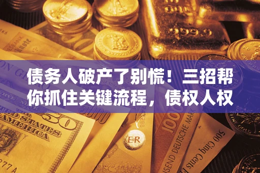 武汉债务人破产了别慌！三招帮你抓住关键流程，债权人权益不再缩水