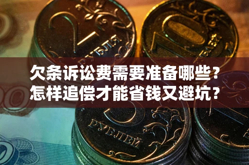 武汉欠条诉讼费需要准备哪些？怎样追偿才能省钱又避坑？
