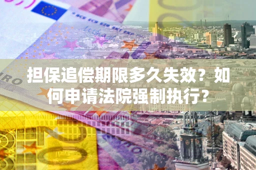 武汉担保追偿期限多久失效？如何申请法院强制执行？