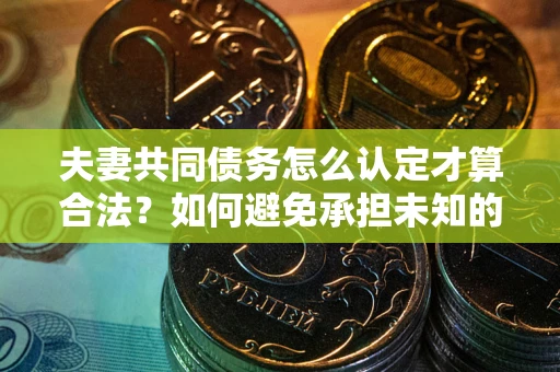 武汉夫妻共同债务怎么认定才算合法？如何避免承担未知的债务风险？